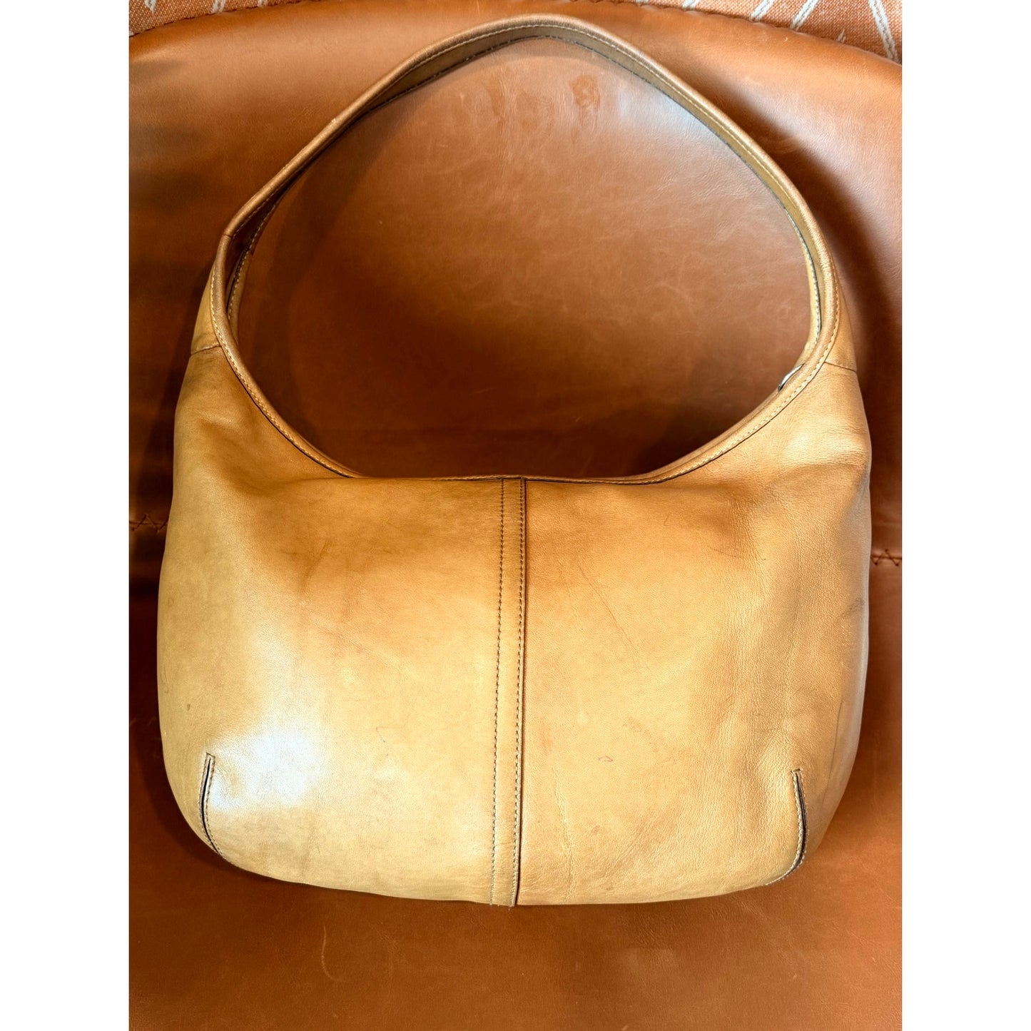 Authentic Vintage Coach Ergo Hobo Shoulder Bag 9226 | British Tan Leather | Y2K