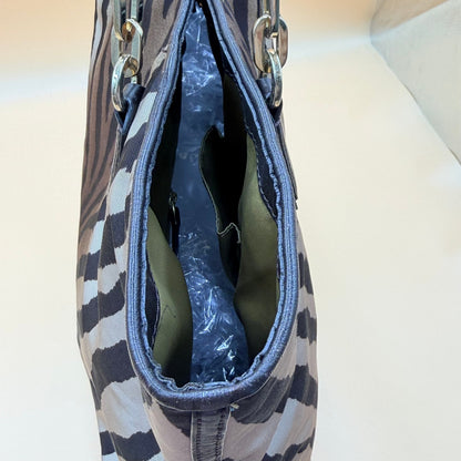COACH MADISON EAST/WEST TOTE ZEBRA PRINT FABRIC