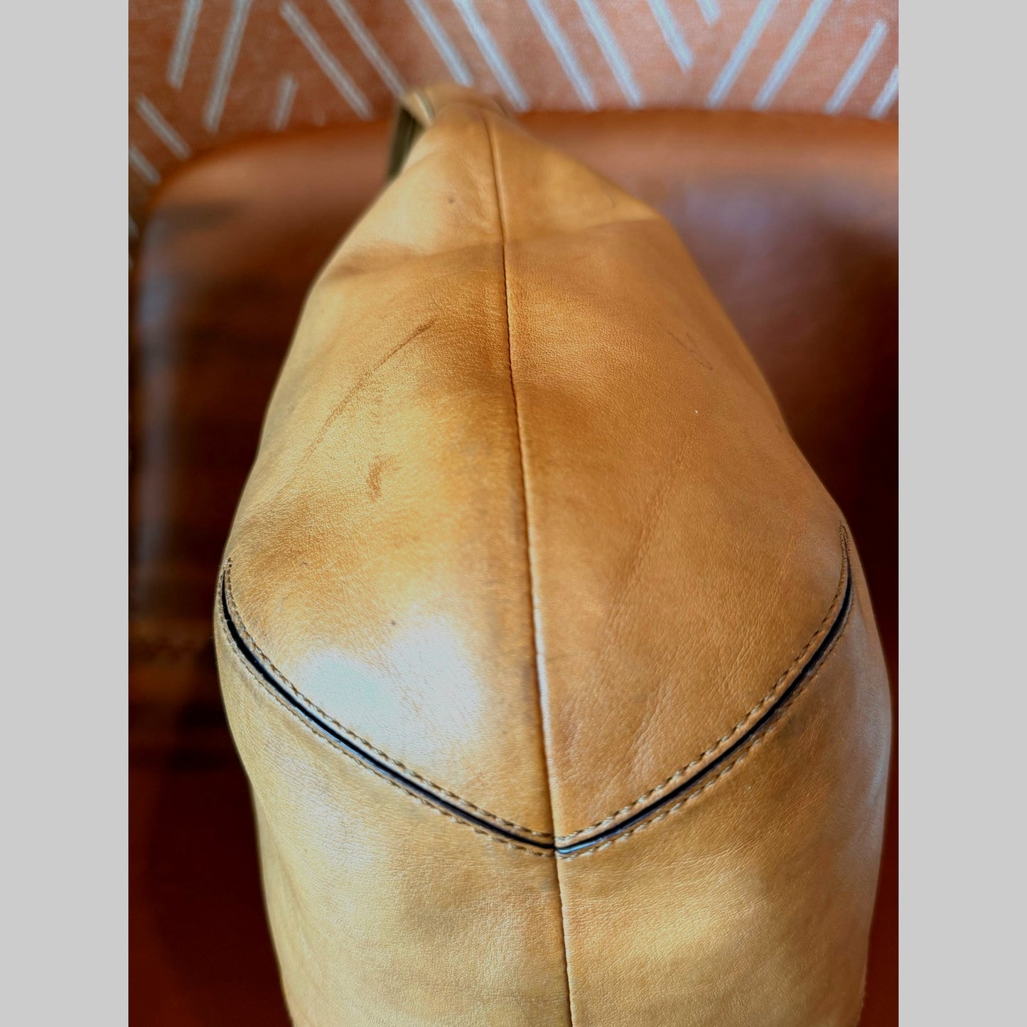 Authentic Vintage Coach Ergo Hobo Shoulder Bag 9226 | British Tan Leather | Y2K